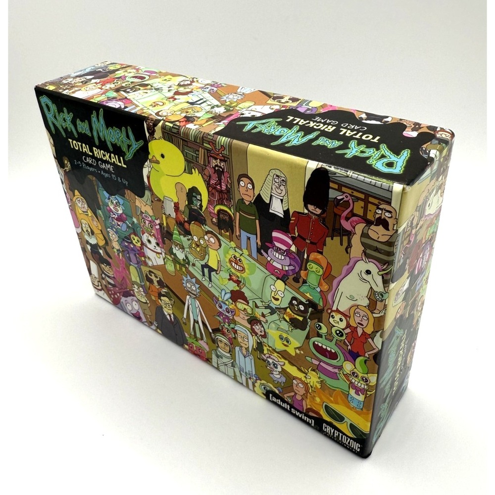 Rick‎ and Morty Total Rickall Card Game (Adult Swim) Open Box - Picture 2 of 7